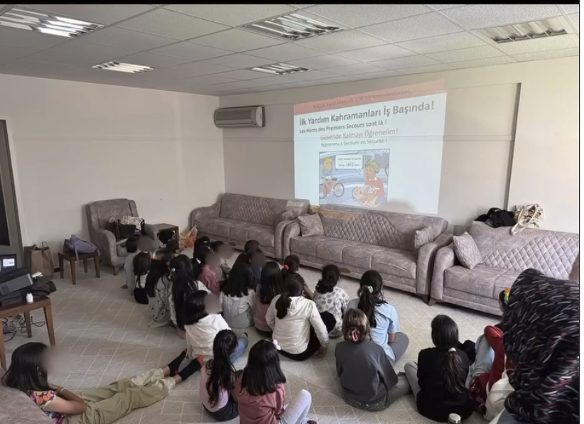 Journée mondiale des premiers secours — atelier enfants Harmonie Culturelle